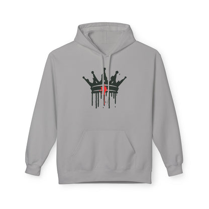 Dripping Crown- Fleece Hoodie